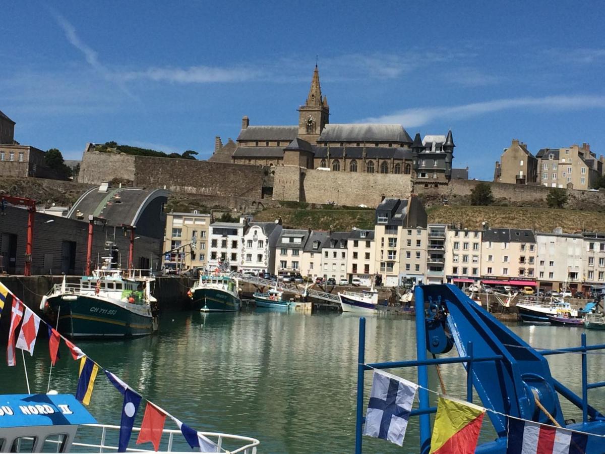 Studio Les Pieds Dans L'Eau Donville-les-Bains Exterior foto