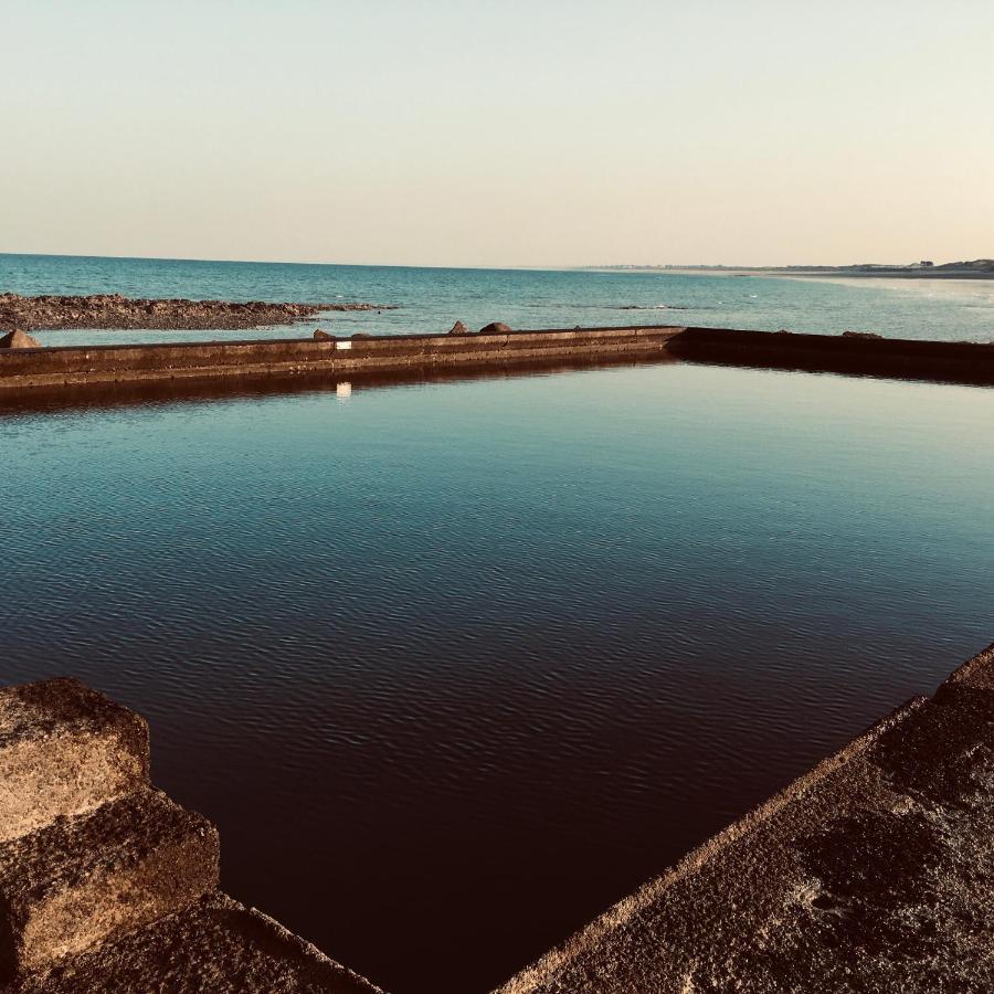 Studio Les Pieds Dans L'Eau Donville-les-Bains Exterior foto